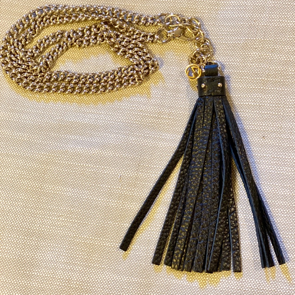Gucci Tassel GG Charm Chain Belt